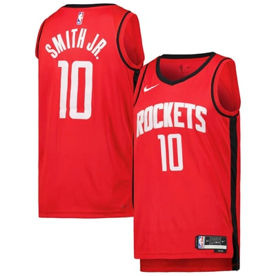 Nike Unisex  Jabari Smith Jr. Red Houston Rockets Swingman Jersey
