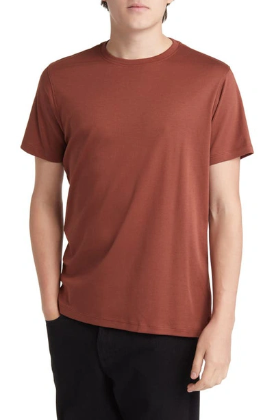 Robert Barakett Georgia Pima Cotton T-shirt In Cinnamon