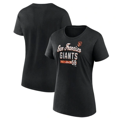 Fanatics Branded Black San Francisco Giants Logo T-shirt