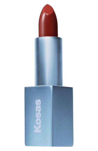 Kosas Weightless Lip Color Nourishing Satin Lipstick In Deep Talks