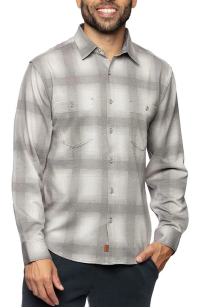 Fundamental Coast Andy Wolfpoint Plaid Button-up Shirt In Vapor