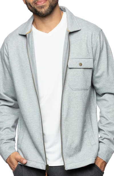 Fundamental Coast Tahoe Shirt Jacket In Gunmetal