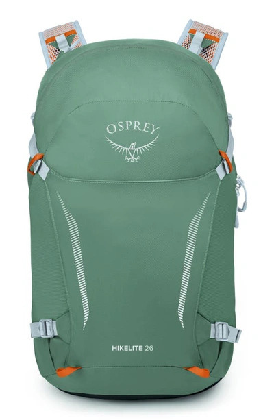 Osprey Hikelite 26l Water Repellent Backpack In Pine Leaf Green