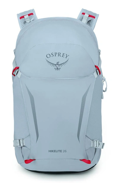 Osprey Hikelite 26l Water Repellent Backpack In Silver Lining