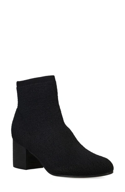 Eileen Fisher Oriel Recycled Polyester Knit Bootie In Black