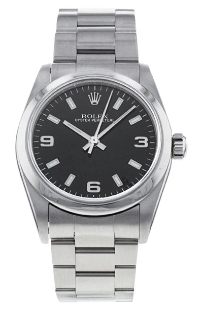 Watchfinder & Co. Rolex  Oyster Perpetual Bracelet Watch, 31mm In Black