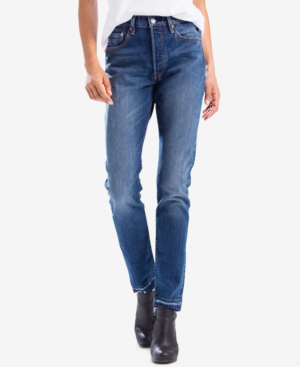 Levi's 501 Skinny Jeans In Moody Marble 