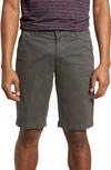 Ag 'griffin' Chino Shorts In Sulfur Smoke Grey