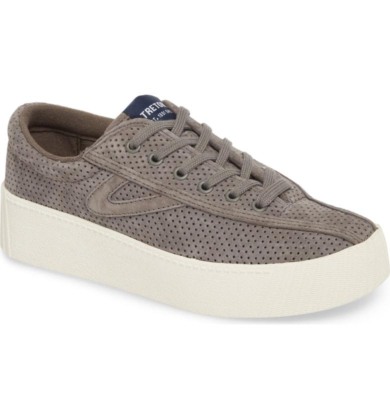 tretorn perforated sneakers