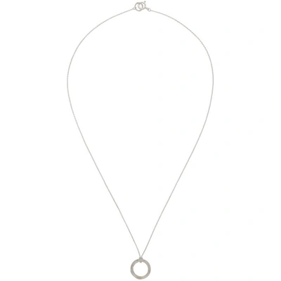 Chin Teo Silver Transmission Necklace In Silver Po