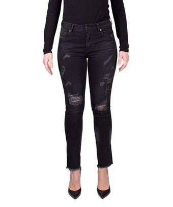 Marcelo Burlon County Of Milan Women's Black Denim Jeans | ModeSens