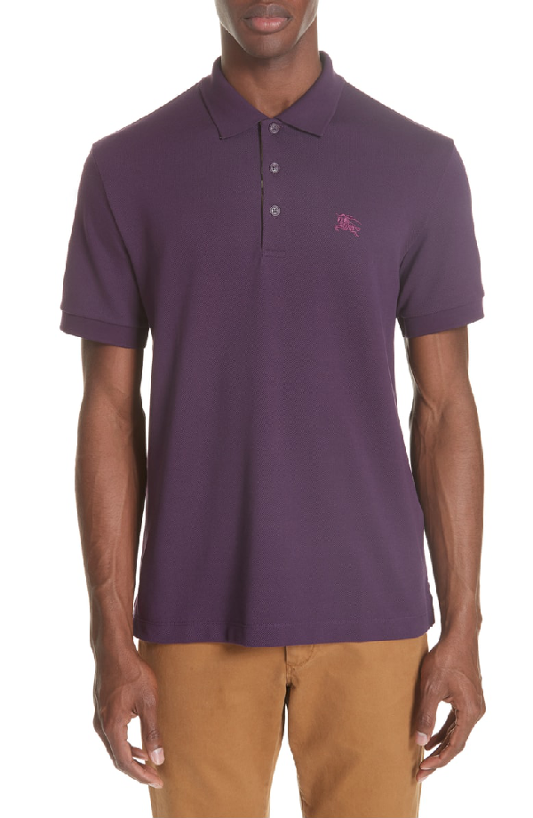burberry hartford piqué polo
