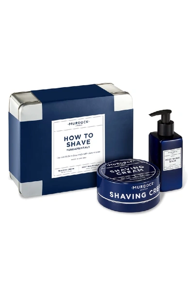 Murdock London Full Size How To Shave Fundamentals Set (nordstrom Exclusive)