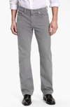 Ag 'protege Sud' Straight Leg Pants In Stone Grey