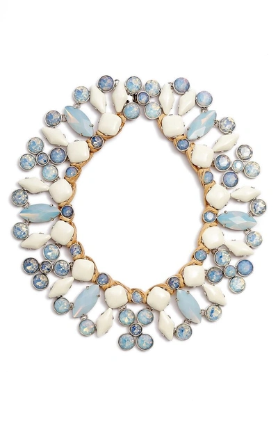 Tory Burch Moonstone Collar Necklace