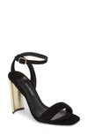 Tony Bianco Star Sandal In Black Suede