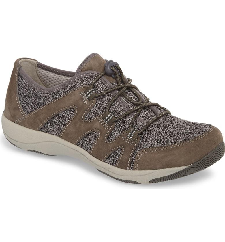 Dansko Holland Sneaker In Charcoal Suede ModeSens