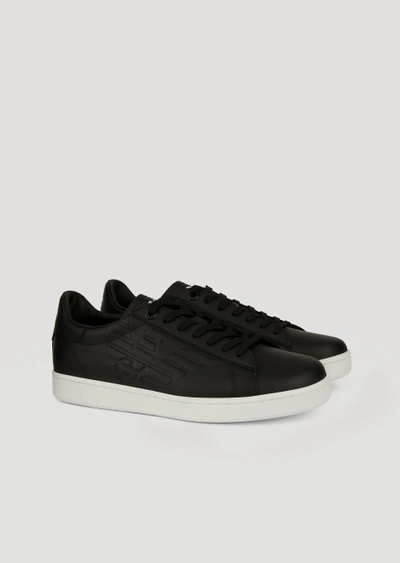 Emporio Armani Sneakers - Item 11523386 In Black