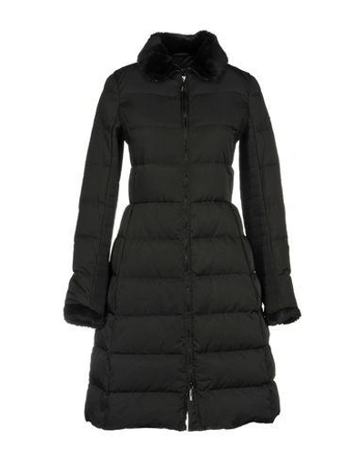 Armani Jeans Down Jacket In Black