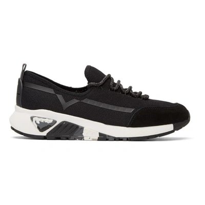 Diesel Black And White S-kby Sneakers In T8013 Black