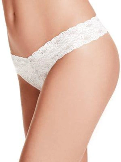 Wacoal Halo Lace Thong In Ivory