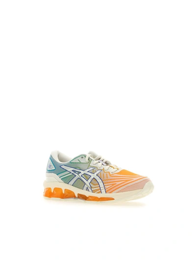 Asics Sneakers In White/bengal Orange