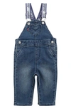 Levi's® Babies' Heart Pocket Denim Overalls In West Third