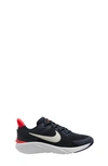 Nike Kids' Star Runner 4 Sneaker In Obsidian/ Phantom/ Crimson