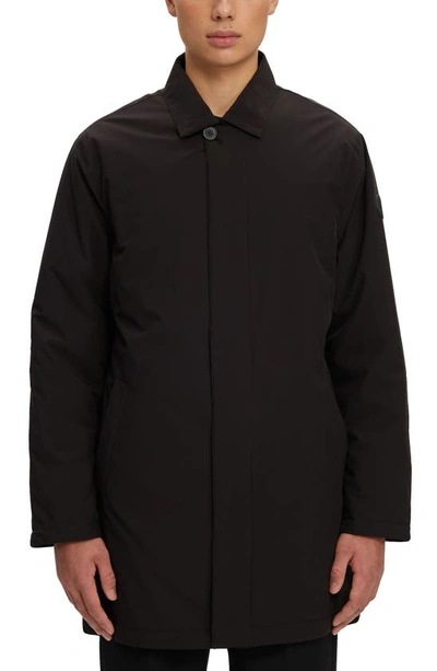Noize Ryo Water Resistant Coat In Black