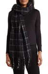 Melrose And Market Essential Wrap Scarf In Black Combo