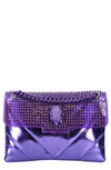 Kurt Geiger Mini Kensington Convertible Crossbody Bag In Medium Purple