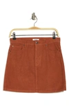 Kensie 5-pocket Miniskirt In Gingerbisc