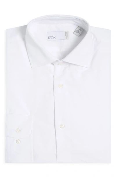 Nordstrom Rack Traditional Fit Button-up Dress Shirt In White