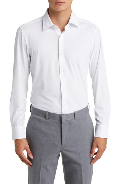 Hugo Boss Hank Kent Dress Shirt In White