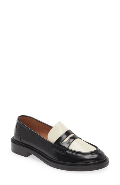 Madewell The Vernon Loafer In True Black Multi