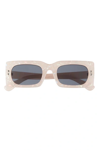 Bp. Marble Square Sunglasses In Light Pink