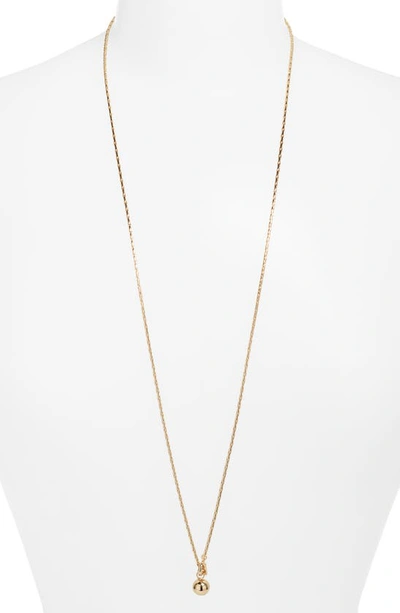 Jenny Bird Constance Wrap Pendant Necklace In High Polish Gold