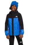 The North Face Kids' Antora Waterproof Rain Jacket In Optic Blue