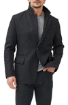 Rodd & Gunn Longbush Wool Blend Jacket In Graphite