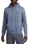 Nike Club+ Revival Pullover Hoodie In Obsidian