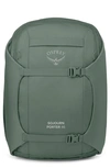 Osprey Sojourn Porter 46-liter Recycled Nylon Travel Backpack In Koseret Green
