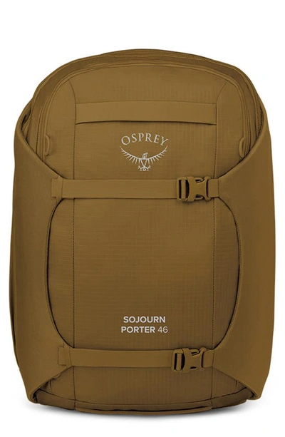 Osprey Sojourn Porter 46-liter Recycled Nylon Travel Backpack In Brindle Brown