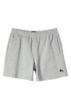 Quiksilver X Saturdays Nyc Snyc Sweat Shorts In Athletic Heather
