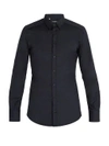 Dolce & Gabbana - Johnny Stretch Cotton Shirt - Mens - Navy