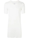 Rick Owens Basic Longline T-shirt In White