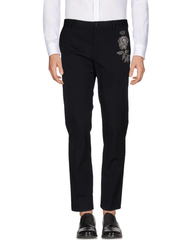 Dolce & Gabbana Pants In Black