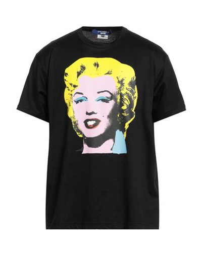 Junya Watanabe Comme Des Garçons Man T-shirt Black Size M Cotton
