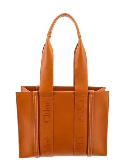 Chloé Shoulder Bag In Orange
