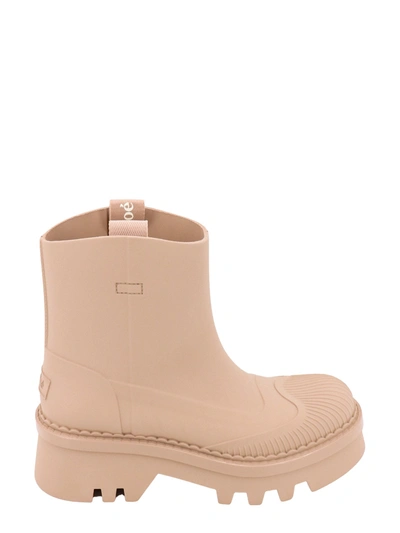 Chloé Boots In Neutral