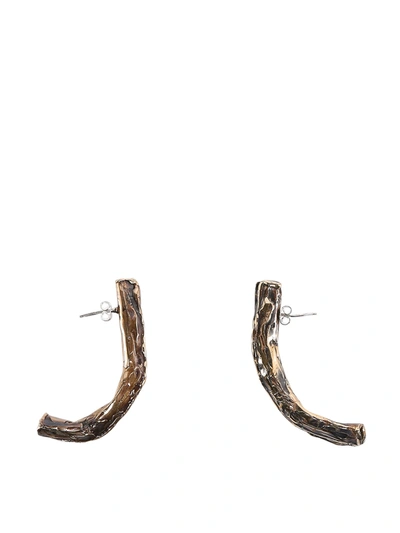 Axum Earrings In Brown